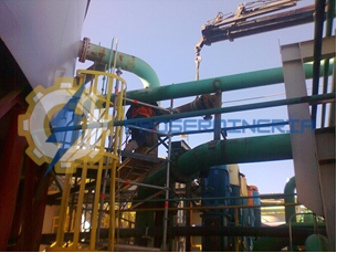 Montaje de estructuras industriales pesadas