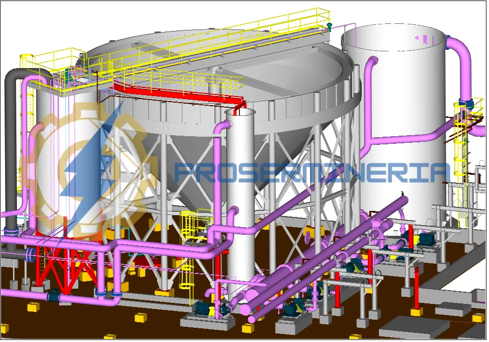3D detail engineering model