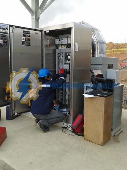 Pre-commissioning tests in plant